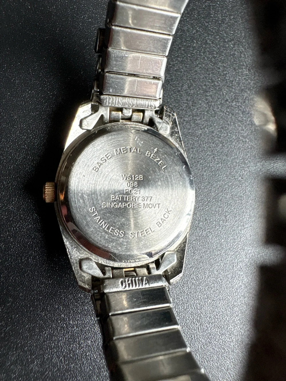 Women’s Quartz Two-Tone Silver and Gold Expansion Band Watch
